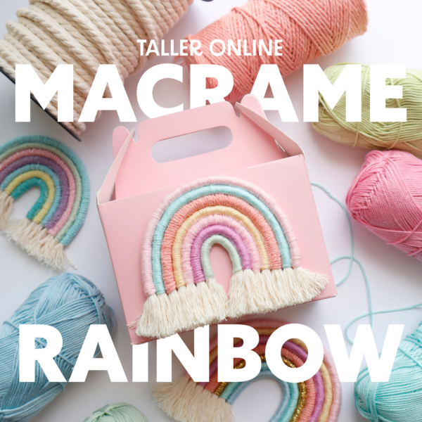 Taller Online Macrame Rainbow