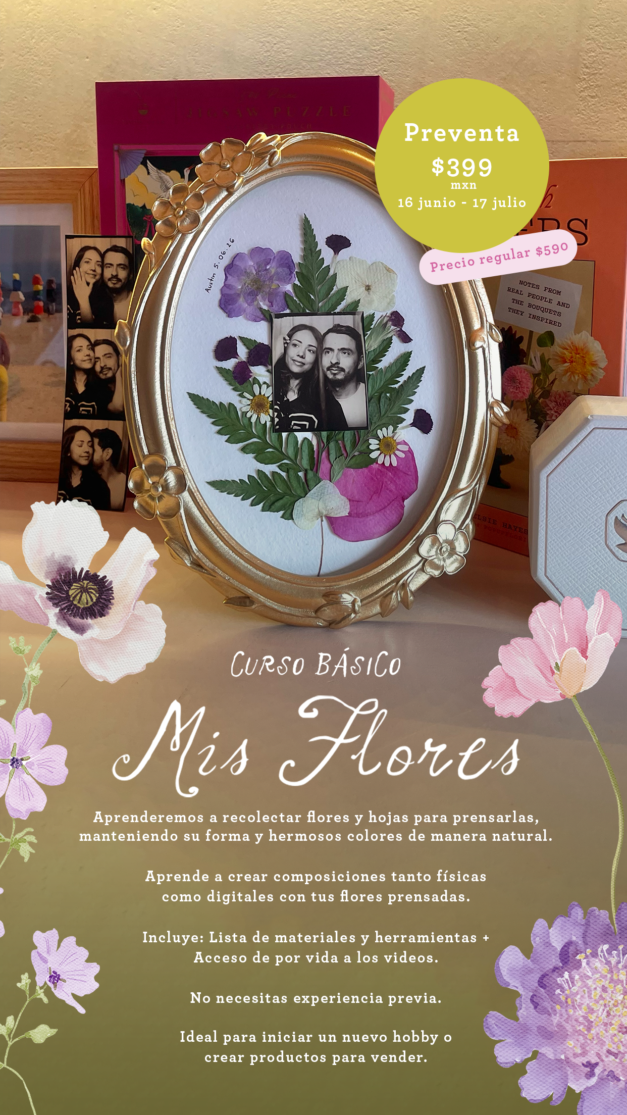 Preventa Curso Flower Press - Image 2